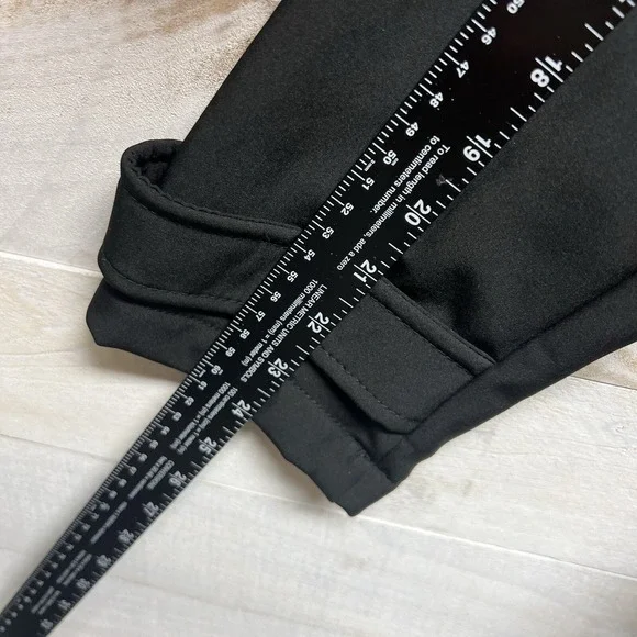 Michael Kors Trench Coat Womens Small Black Hooded Full Zip MK Logo Lined - Picture 15 of 15